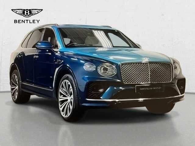 0:Bentley Bentayga V6 Hybrid, SUV, Light Windsor Blue over Windsor Blue, Bentley Belfast